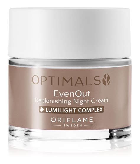 Oriflame Optimals Evenout Replenishing Night Cream Ingredients Explained