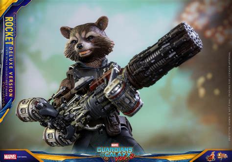 Hot Toys MMS 411 Guardians Of The Galaxy 2 Rocket Deluxe Hot Toys Complete Checklist
