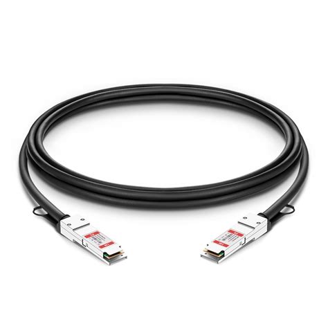 Модули QSFP28 Direct Attached Cable (DAC), дальность до 10м - FS.com Россия