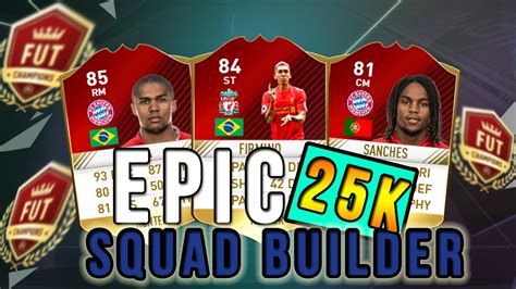 Epic K Hybrid Squad Builder On Fifa Youtube