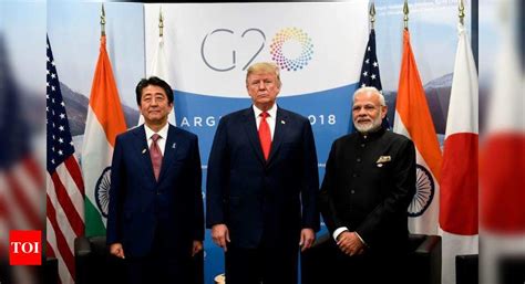 In First Ever Trilateral Summit India Japan Us Focus On ‘inclusive