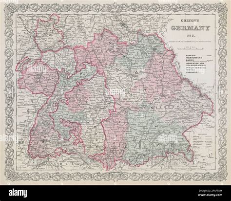 Map Bavaria Hi Res Stock Photography And Images Alamy