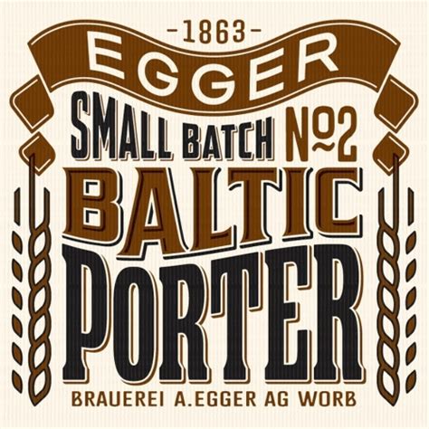 Baltic Porter Egger Bier Worb Untappd