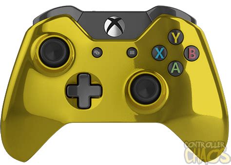 Chrome Gold - XBOX One Modded Controller - Controller Chaos