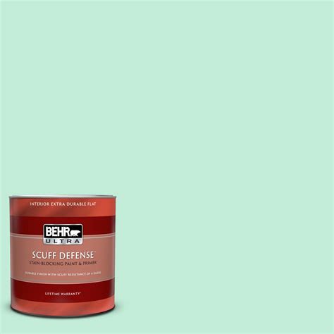 Behr Ultra Qt A Seafoam Pearl Extra Durable Flat Interior