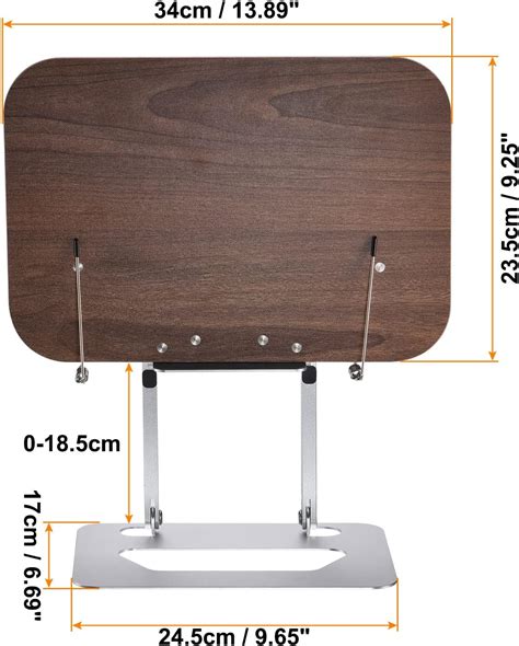 Metallixity Soporte Para Libros Para Lectura Soporte Ajustable Para