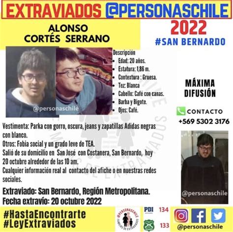 Personas Extraviadas LeyExtraviados On Twitter RT Leylacanci71