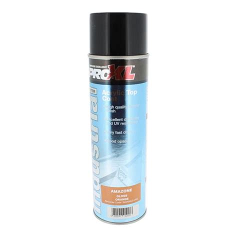 Ral Proxl Industrial Acrylic Topcoat Aerosol Amazone Orange