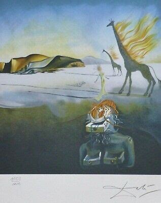 SALVADOR DALI Dreams Of Venus II HAND NUMBERED PLATE SIGNED