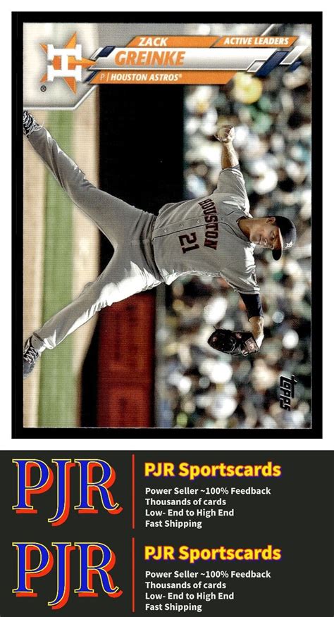 2020 Topps Update U 87 Zack Greinke Houston Astros 35 Off 4 EBay