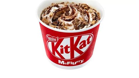 Mcdonald S Set To Launch New Kitkat Mcflurry And Frapp And Fans Can