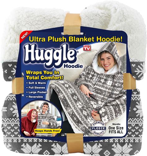 Huggle Hoodie Nordic As Seen On TV - Walmart.com