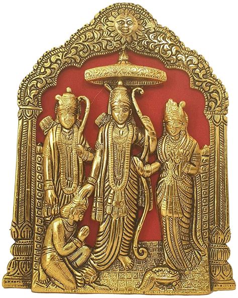 Buy A S Ventures Metal Ram Darbar Sculpture Ram Sita Laxman Hanuman