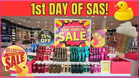 Bath Body Works 1st DAY OF WINTER SAS 75 OFF NEW FINDS Store