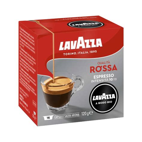 Multicoffee Capsules A Modo Mio Lavazza Rossa Units