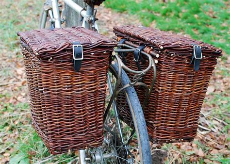 willow bicycle panniers - Willow Baskets by Katherine LewisWillow ...