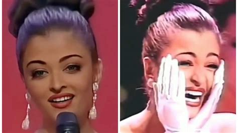 Watch Aishwarya Rai tear up during Miss World 1994 crowning, speak of ...