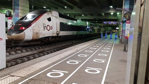 Le trafic des TGV fortement perturbé au départ et à l arrivée de la