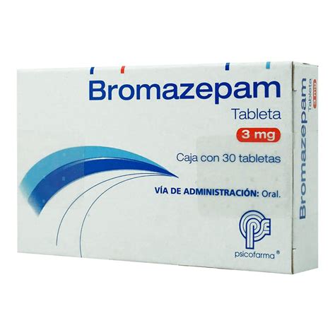 BROMAZEPAM 3 MG 30 TAB LGEN