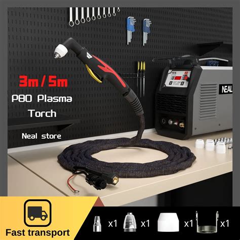 NEAL P80 Air Plasma Cutting Cutter Torch Pilot Arc 10 16 Feet Cutting