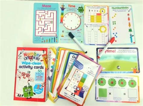 NUMBERBLOCKS CBEEBIES GAMES Activity Cards Numeracy Christmas Gifts ...