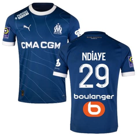 Maillot Om Ndiaye Exterieur Foot Soccer Pro