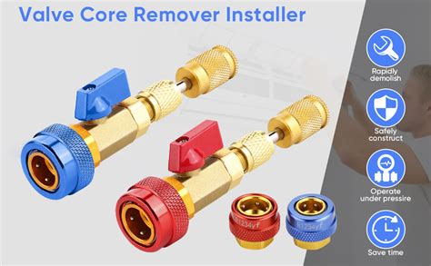 Amazon T Automotive Ac R A R Yf Valve Core Remover Installer