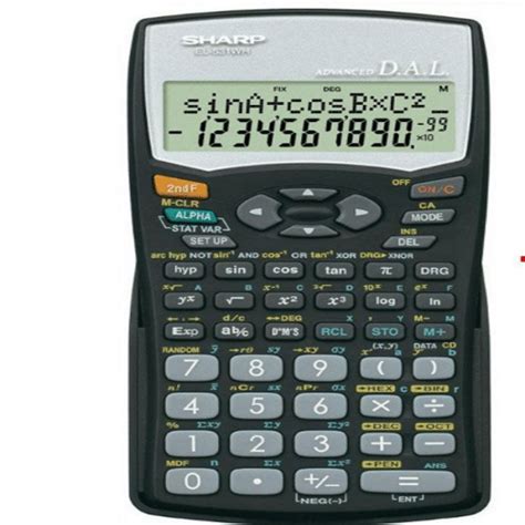 Calculatrice Scientifique Sharp El Wh Noir Prix Tunisie Achetez Au