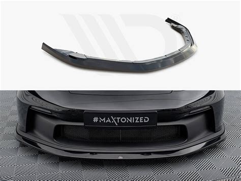 Front Splitter Porsche 911 992 Gt3 Maxton Design Uk