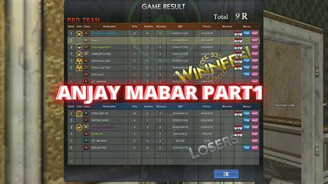 ANJAY MABAR PART 1 LUXVILLE Point Blank BTG Private Server YouTube