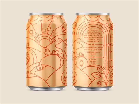 Beer Label Illustration by NienowBrand on Dribbble