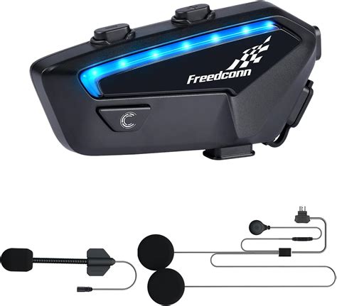 Freedconn Fx Helmet Bluetooth Headset Motorcycle Intercom Riders