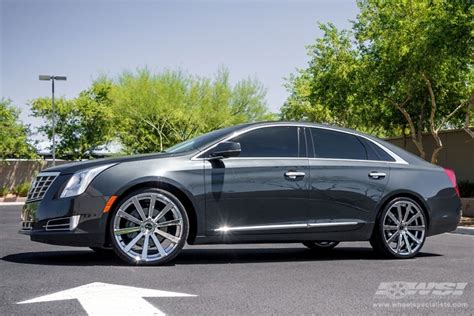 2014 Cadillac Xts With 22 Gianelle Santoneo In Chrome Wheels Wheel