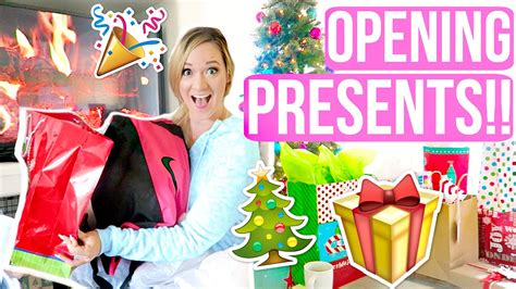 Opening Christmas Presents Vlogmas Day 24 Youtube