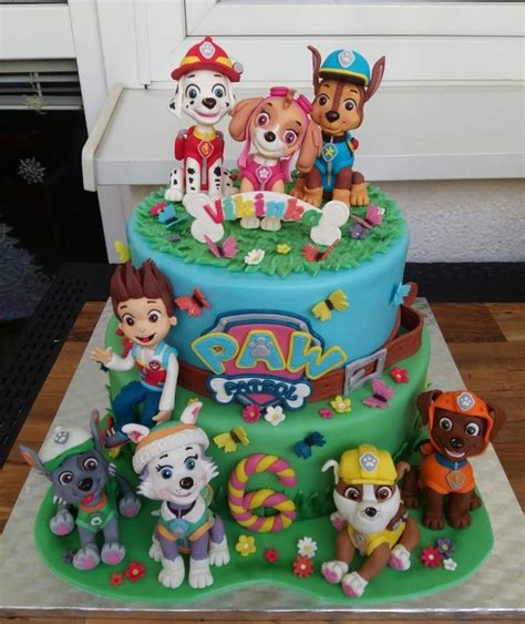 Paw Patrol Cake Paw Patrol Birthday Party Cake Paw Patrol Cake Paw