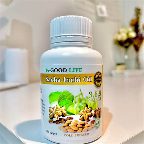 Goodlife Sacha Inchi Oil Softgels 2 Botol X 100 Biji Shopee Malaysia