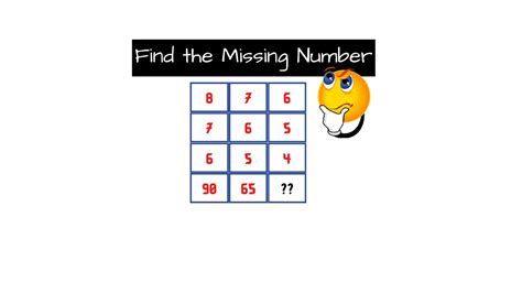 Missing Number Reasoning Tricks For Railway SSC BANK CPO SI