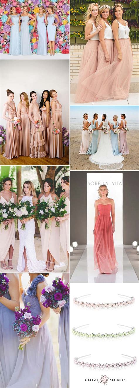 Beautiful Beach Bridesmaid Dresses For Your Destination Wedding