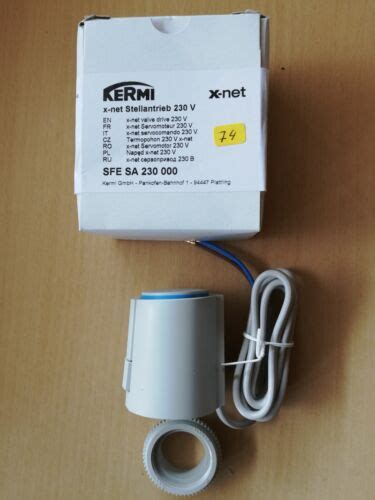 Kermi X Net Stellantrieb Sfe Sa Stellmotor W V Ac Ip Nc