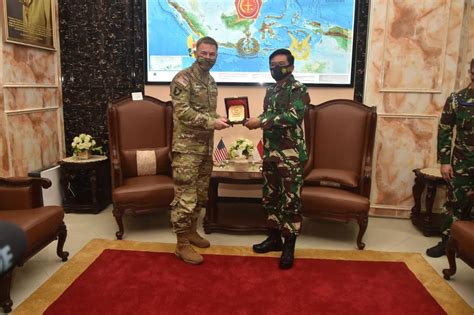 Panglima Tni Terima Courtesy Call Kasad Amerika Jambi Daily