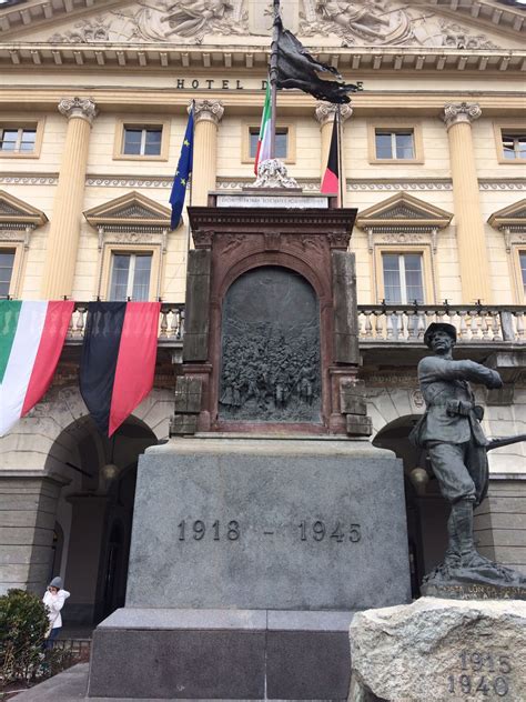 Monumento Ai Caduti Di Aosta Pietre Della Memoria