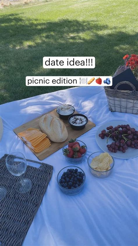 Date Idea Picnic With Your Significant Other In A Park Picnic