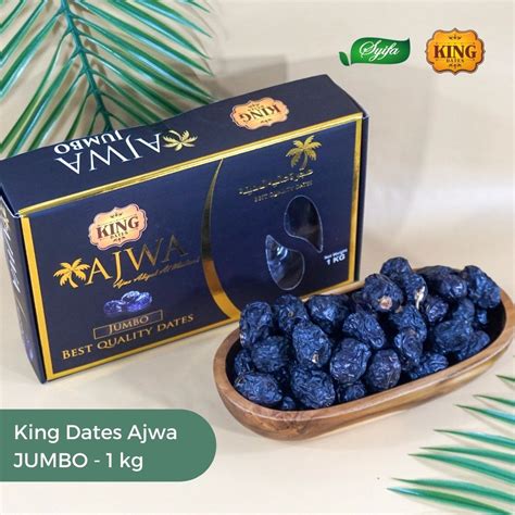 Jual Kurma Ajwa Premium King Kurma Nabi Jumbo Al Madinah Khas Timur