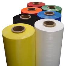 VVR POLYFILM LLDPE Coloured Stretch Film Rolls Hardness 9 50 Microns