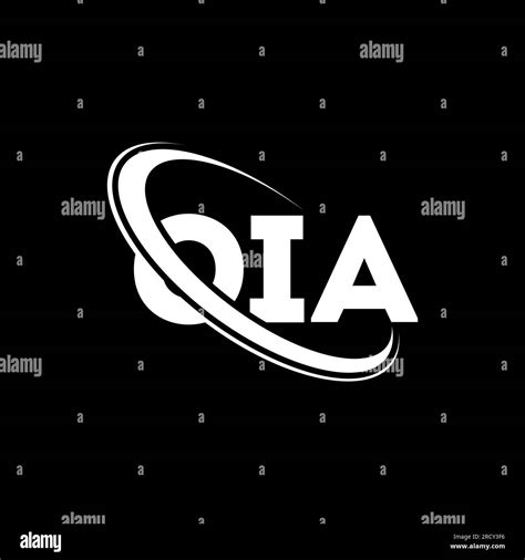 OIA logo. OIA letter. OIA letter logo design. Initials OIA logo linked ...