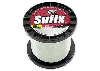 Sufix Elite Monofilament Fishing Line Lb Yard Clear