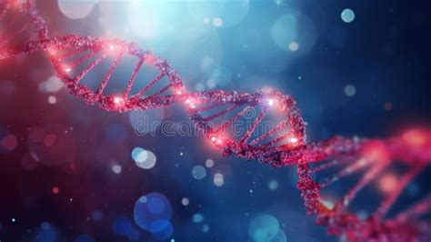 3D DNA Double Helix A Visual Overture To Medical Research Genetical