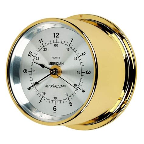 Meridian | Battery-Powered Wall Clock | Maximum