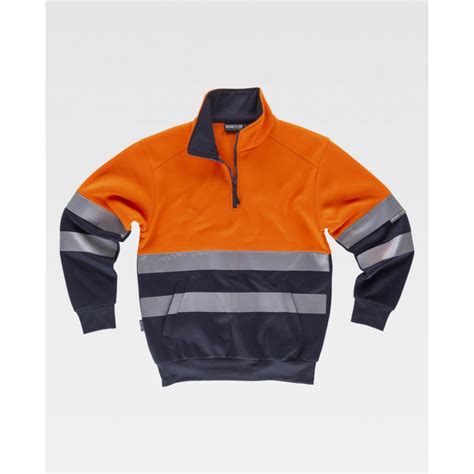 Sudadera Con Cuello Alto De Alta Visibilidad Workteam C Comprar Online