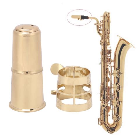 Kritne Alto Saxophone Parts,Brass Alto Saxophone Mouthpiece Cap ...